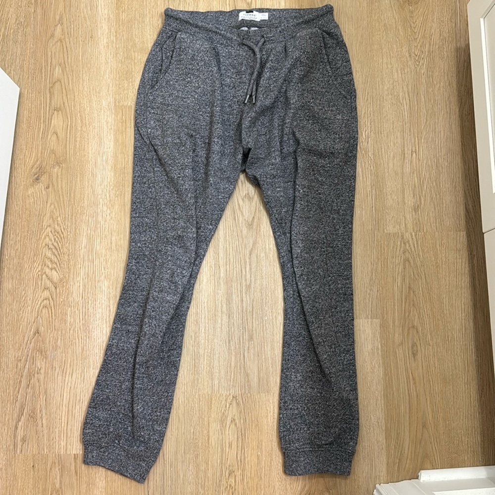 Topman salt & pepper sweatpants